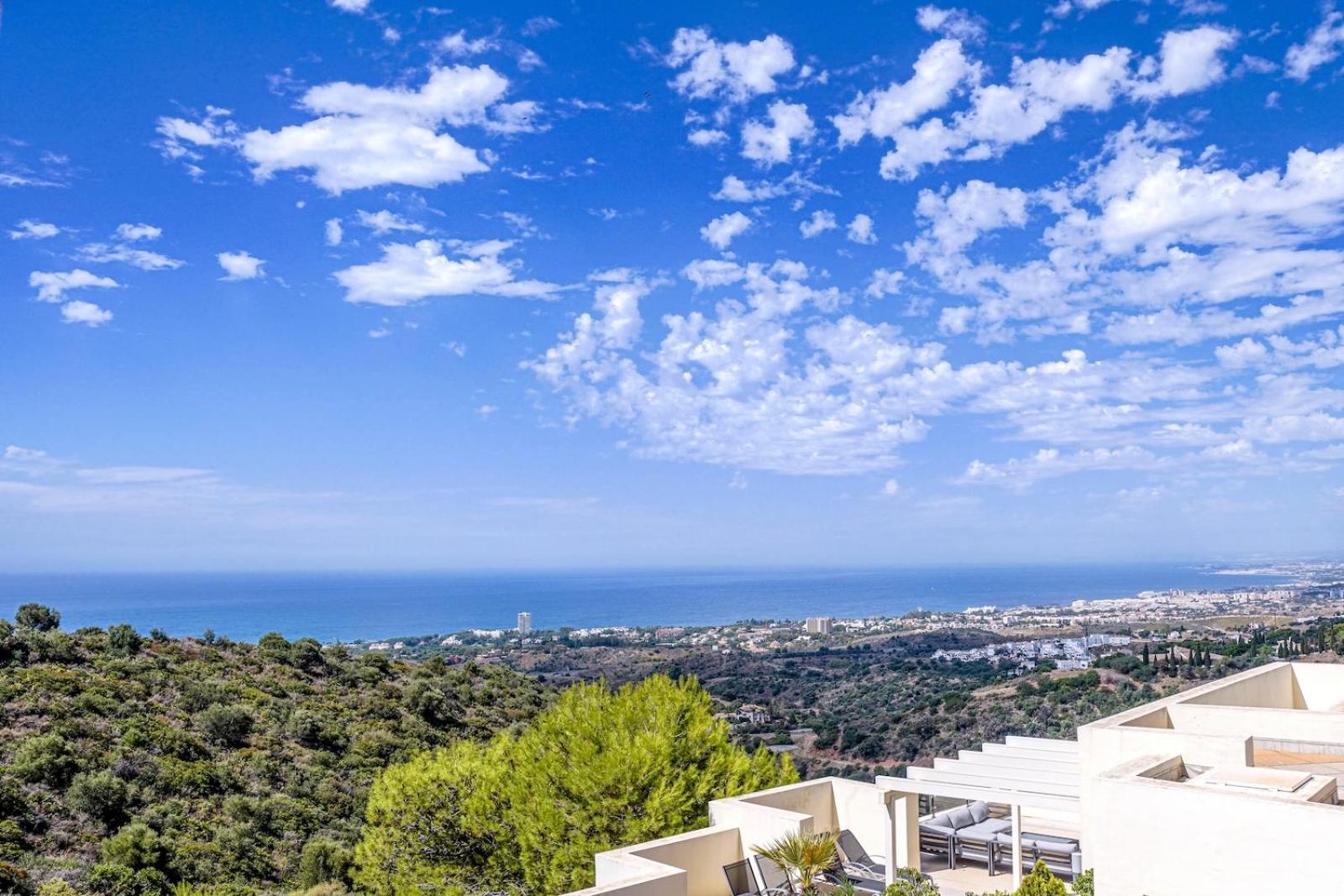 Spectacular Views - Luxury Apartment In Resort - Marbella Hills Экстерьер фото